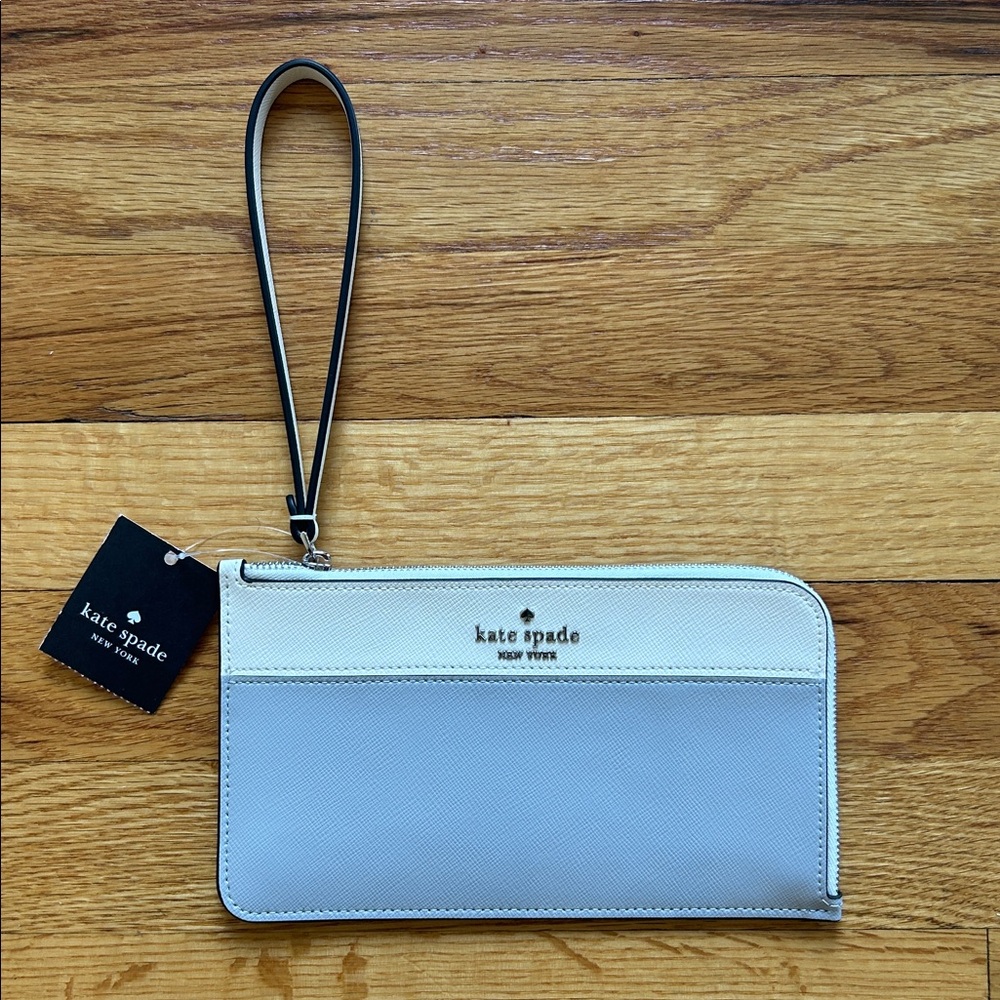 Kate Spade Lucy Medium L-Zip Wristlet